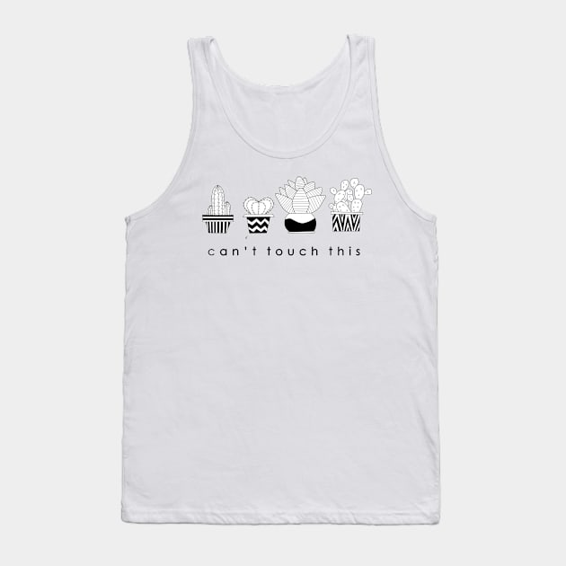 Can't touch this! Tank Top by nymthsdraws